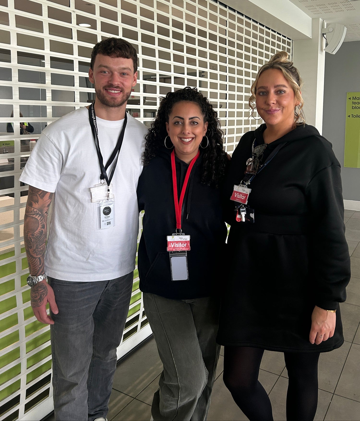 Keshia Stewart, Jake O'Connor, Kirsty Hill, Portsmouth